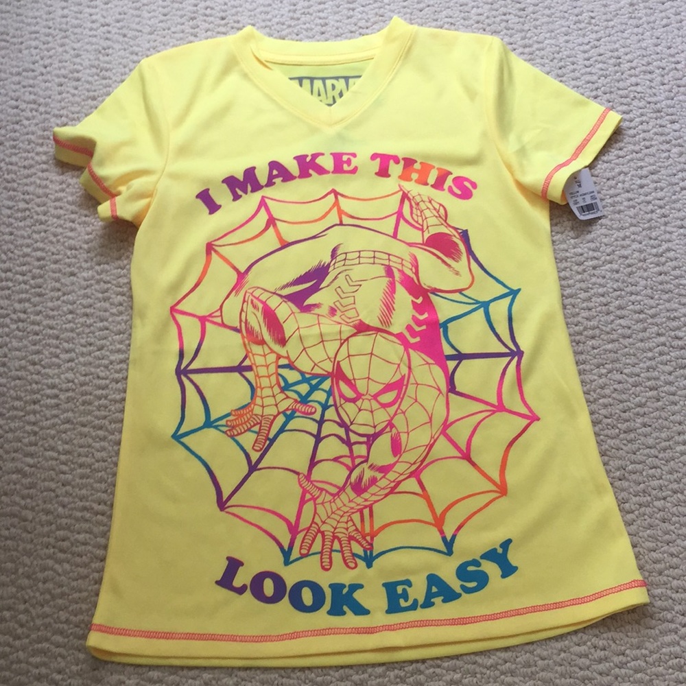 Girls Spider-Man shirt